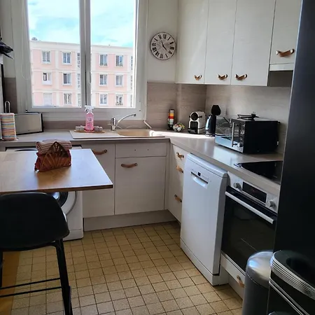 公寓 Appartement…lh Center / 6 Pers. Parking Prive 勒阿弗尔